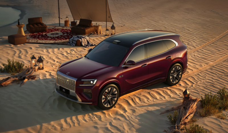 В Китае Zeekr 8X дебютирует 17 апреля с трёхмоторной силовой установкой мощностью 1381 л.с.