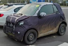 В Китае был запечатлён на дорожных испытаниях новый Smart #2 от Geely и Mercedes-Benz