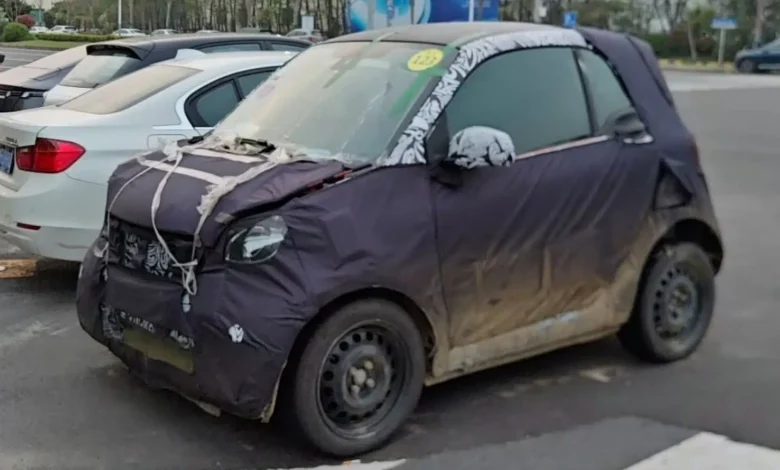 В Китае был запечатлён на дорожных испытаниях новый Smart #2 от Geely и Mercedes-Benz