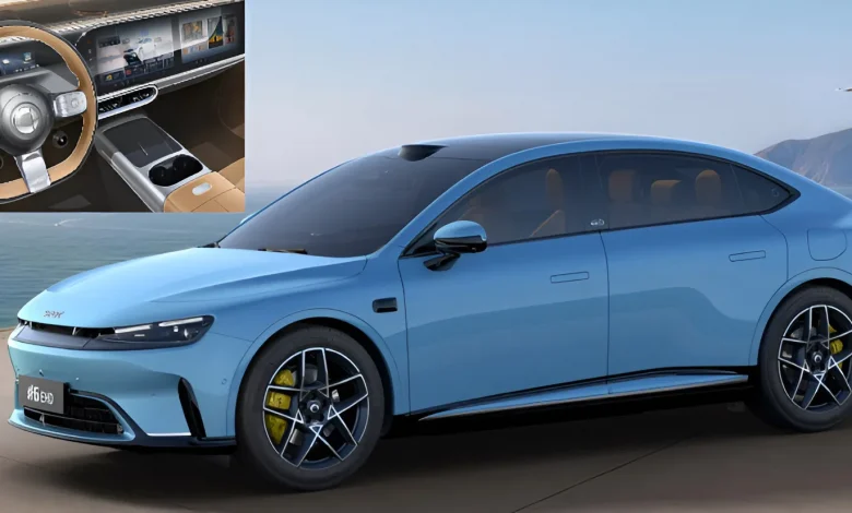 В Китае показали дизайн роскошного лифтбек-седана Smart #6 EHD до премьеры в Пекине 2026 года.